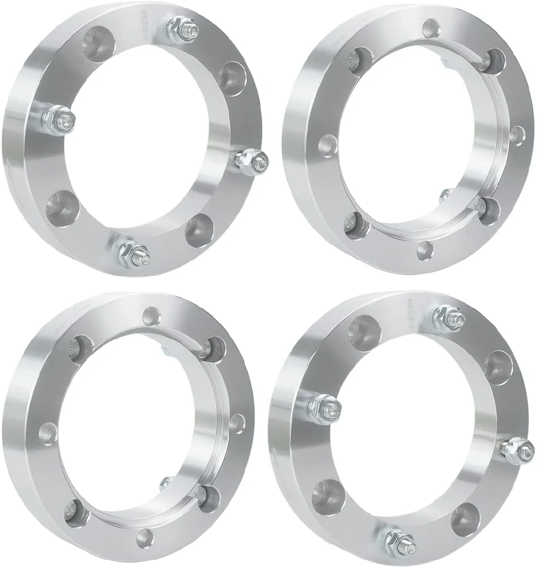 4X156 ATV Wheel Spacers 1.5" with 131mm Hub Bore 3/8"-24 Studs