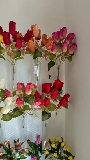 Feuille de Splitphilo de plante artificielle de fleurs extérieures anti UV pour la décoration à la maison (50471)